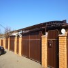 Навес Горячий Ключ. Фирменный лейбл.